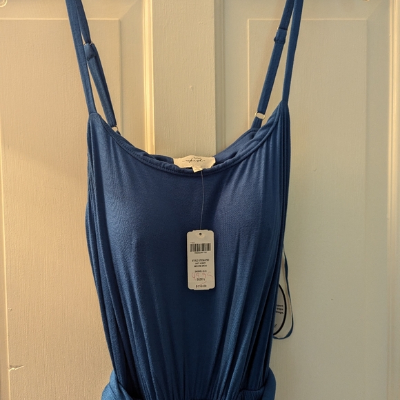 Soma Hi-Lo midi bra dress blue size L - Picture 4 of 7